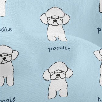 Fluffy Poodle Lightweight Performance Linen
