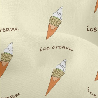 Sweet Flavor Ice Cream Lightweight Performance Linen