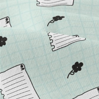 Blank Paper And Flowers Modern Jersey