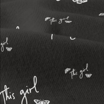 Girl English And Line Butterfl Modern Jersey
