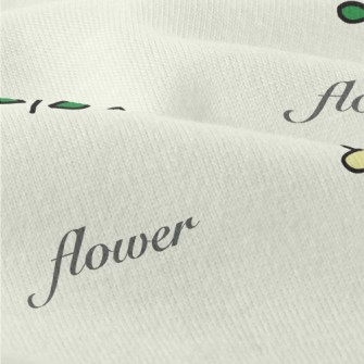 Colorful Simple Flowers Modern Jersey