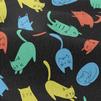 Colorful Cat Modern Jersey