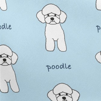 Fluffy Poodle Pongee