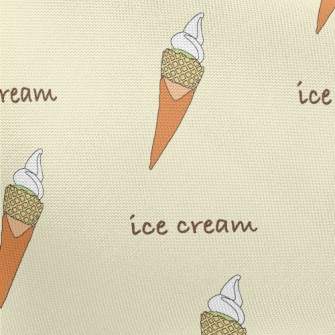 Sweet Flavor Ice Cream Pongee