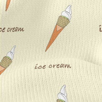 Sweet Flavor Ice Cream Stretch Jersey
