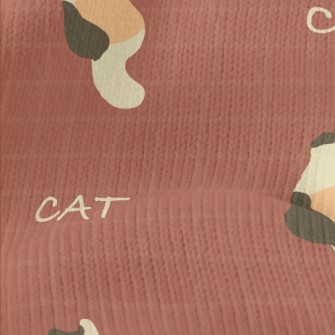 Three-color Tabby Cat Stretch Jersey