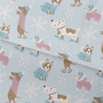 Dog Wearing Winter Clothes Waterproof Oxford