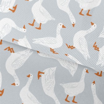 Hand Drawn Goose Waterproof Oxford