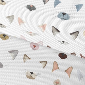 Different Cat Ears And Noses Waterproof Oxford