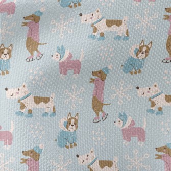 Dog Wearing Winter Clothes Waterproof Canvas