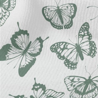 Monochrome Realistic Butterfly Terry