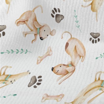 Hand Drawn Naughty Dog Terry