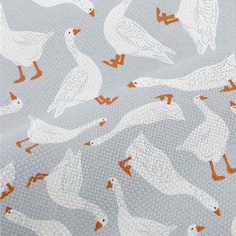 Hand Drawn Goose Performance Linen