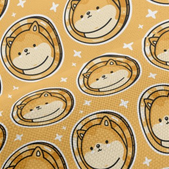 Shiba Inu Turned Into Gold Coi Performance Linen
