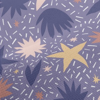 Hand Drawn Abstract Pattern Performance Linen