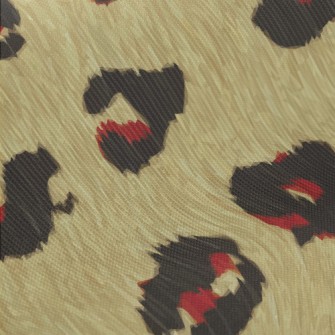 Rich Leopard Print Twill
