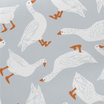 Hand Drawn Goose Twill