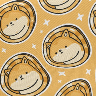 Shiba Inu Turned Into Gold Coi Twill