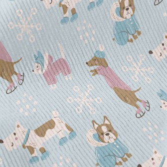 Dog Wearing Winter Clothes Standard Corduroy