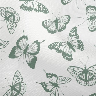 Monochrome Realistic Butterfly Dobby