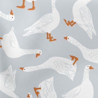 Hand Drawn Goose Stretch Ponte