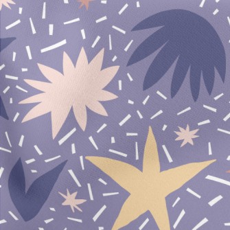 Hand Drawn Abstract Pattern Stretch Ponte