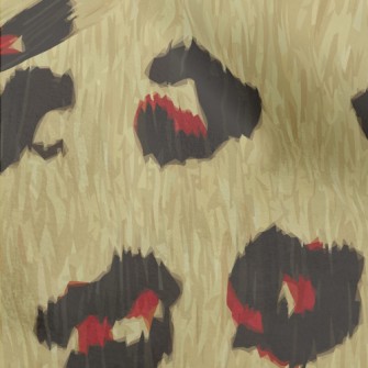 Rich Leopard Print Micro Fleece