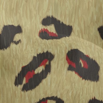 Rich Leopard Print Lightweight Performance Linen