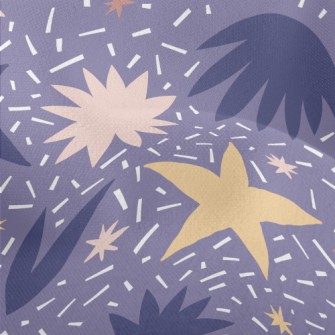 Hand Drawn Abstract Pattern Lightweight Performance Linen