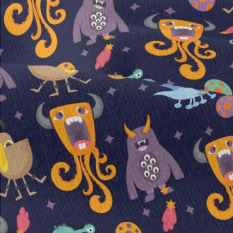 Strange Colorful Alien Monster Modern Jersey