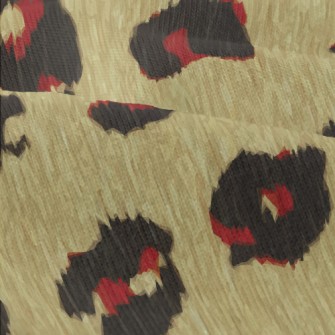 Rich Leopard Print Modern Jersey