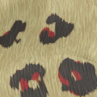 Rich Leopard Print Stretch Jersey