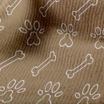 Dog Footprints Dog Bones Terry