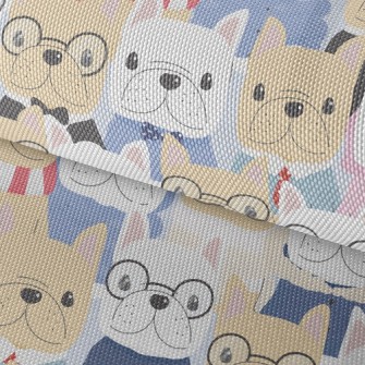 Gentleman French Bulldog Waterproof Oxford