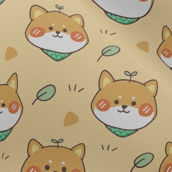 Shiba Leaves Chiffon