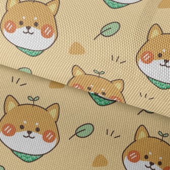 Shiba Leaves Waterproof Oxford
