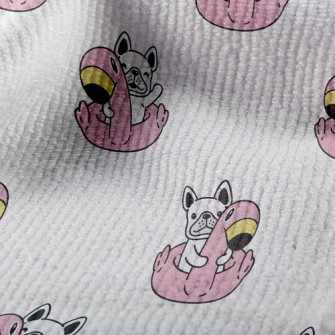French Bulldog In Swimming Rin Terry