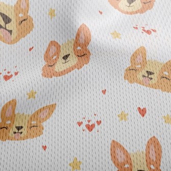 Corgi Athletic Mesh Flat Back