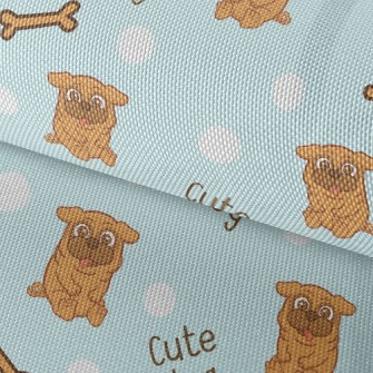 Puppy Dog Bone Waterproof Oxford