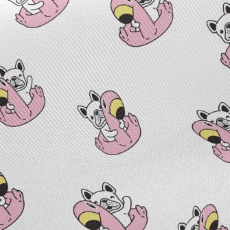 French Bulldog In Swimming Rin Twill