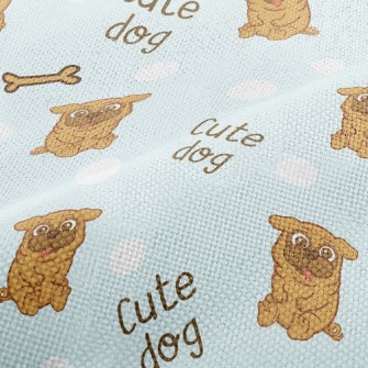 Puppy Dog Bone Performance Linen