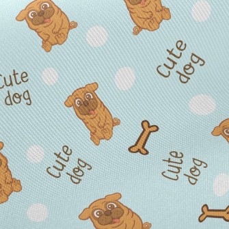 Puppy Dog Bone Twill