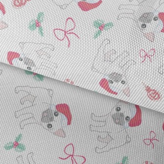 Christmas French Bulldog Waterproof Oxford