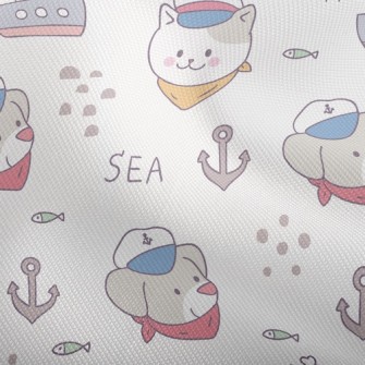 Nautical Cat And Dog Dobby