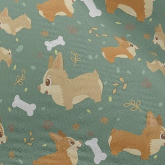 Corgi Bone Chiffon