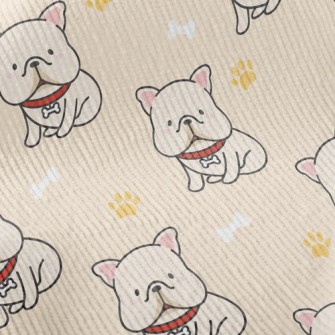 Cute French Bulldog Standard Corduroy