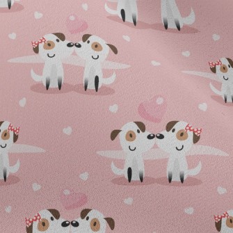 Puppies In Love Chiffon