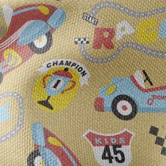 Racing Dog Waterproof Canvas