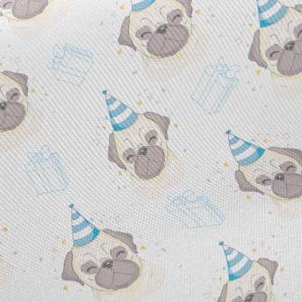 Happy Pug Twill