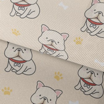 Cute French Bulldog Waterproof Oxford